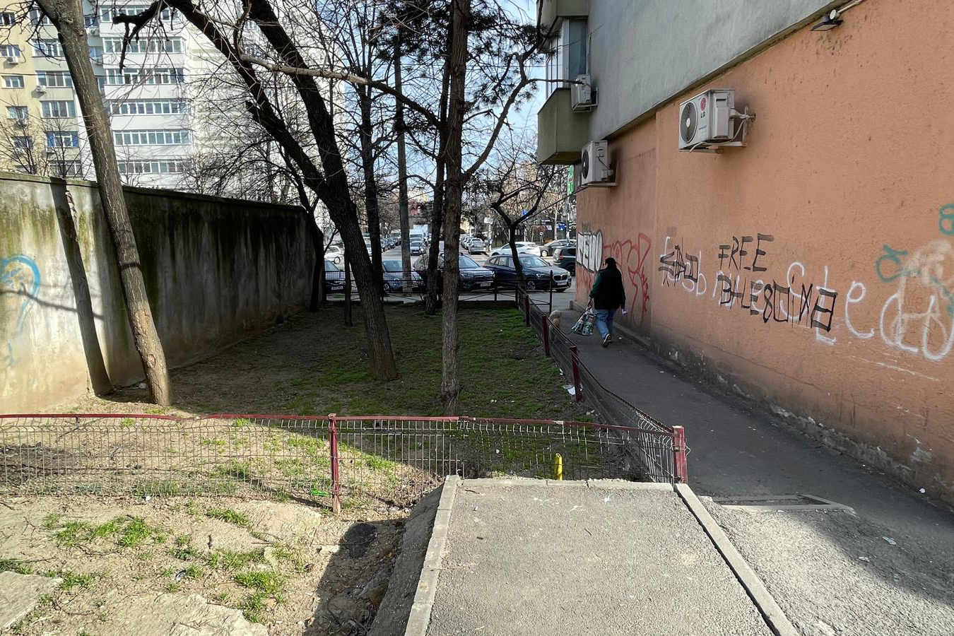 vedere alee actuală către Șos. Pantelimon