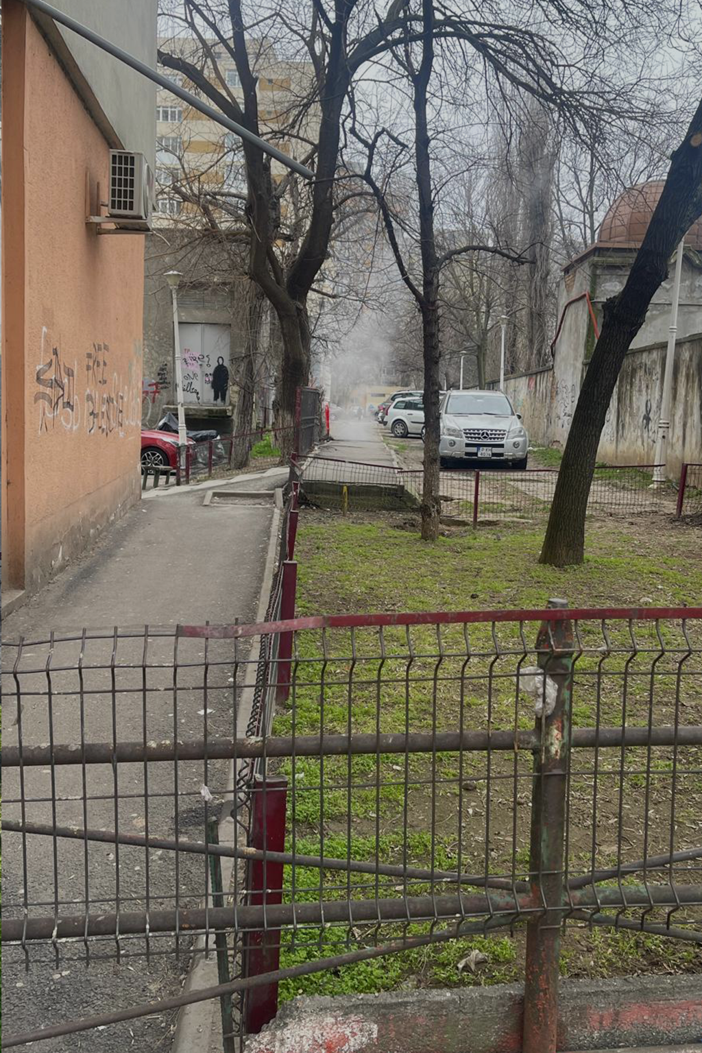 vedere alee actuală către Șos. Pantelimon