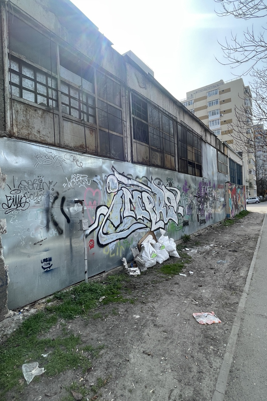 vedere alee actuală către Șos. Pantelimon