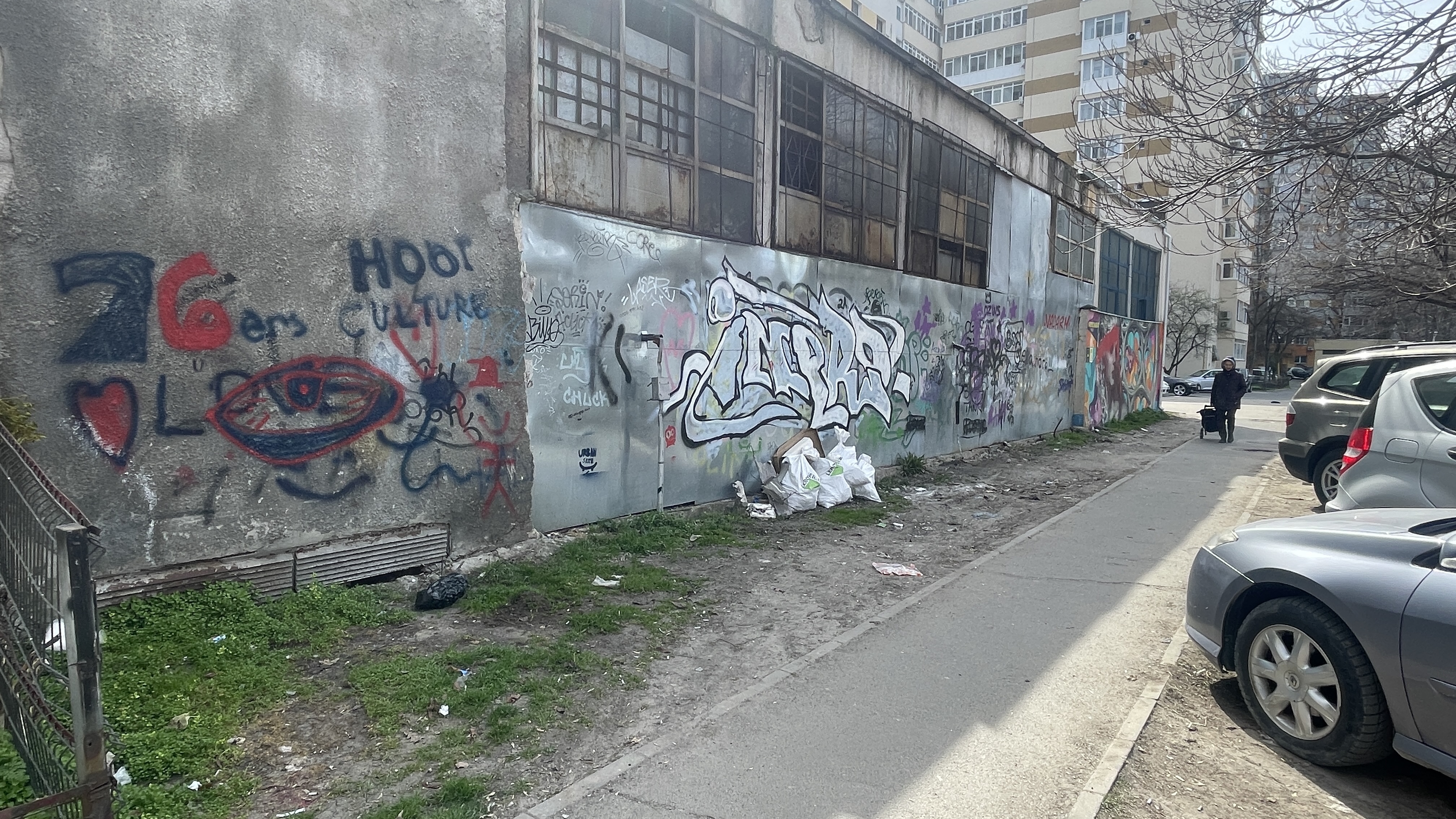 Depozitare deșeuri și parcare improprie